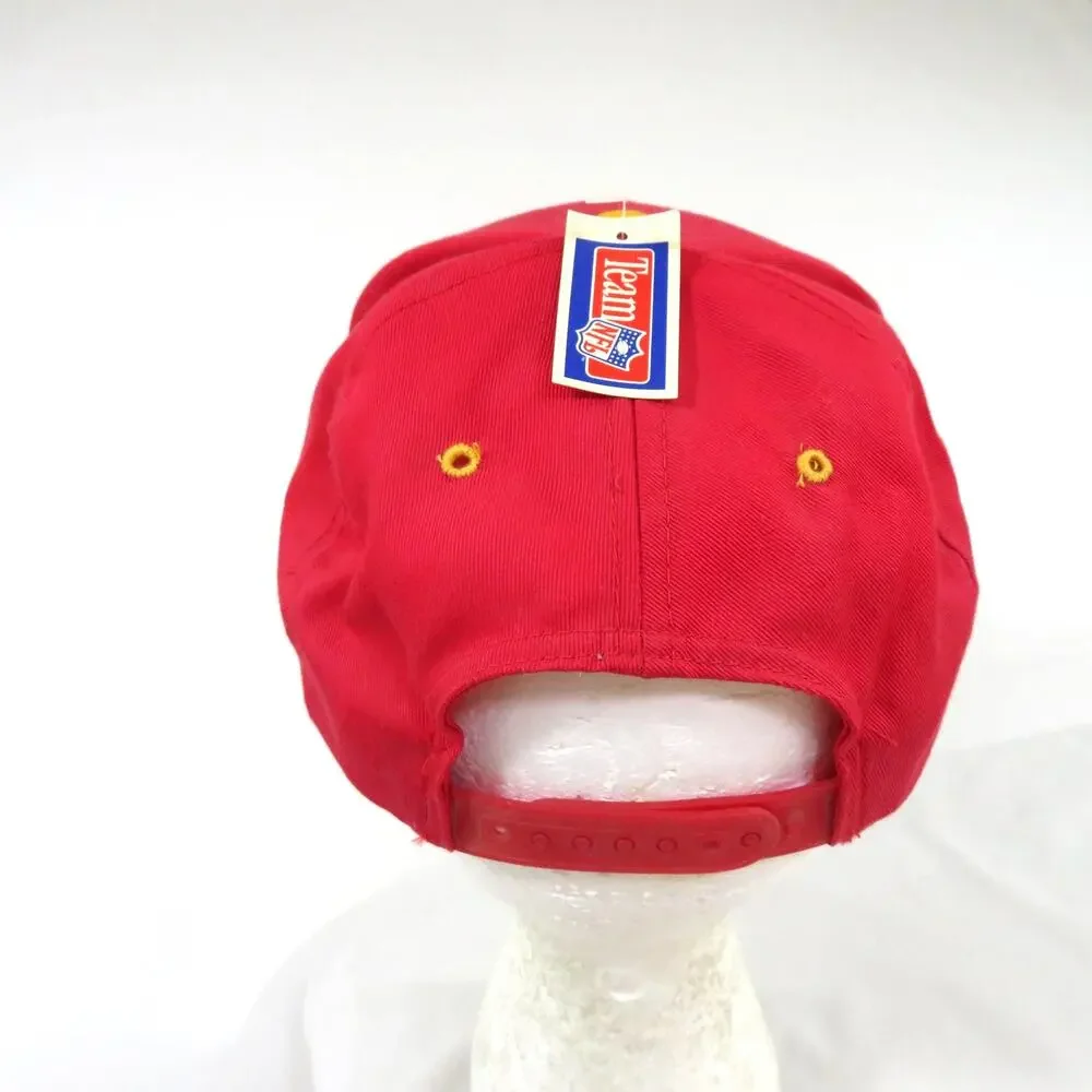 Kansas City Chiefs Cap Hat Trucker Baseball New Era Red White Snapback NWT